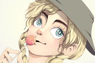 draw a character illustration