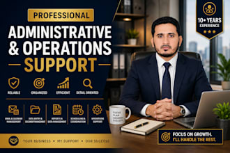 handle your business operations and admin tasks