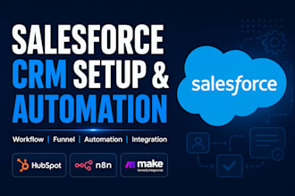 setup salesforce crm, salesforce automation workflow, salesforce funnel