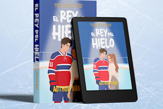 design a beautiful premade illustrated romance book cover
