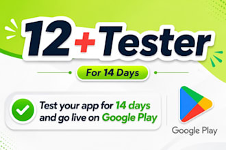 do 12 plus or 20 android close app tester for google play console testing