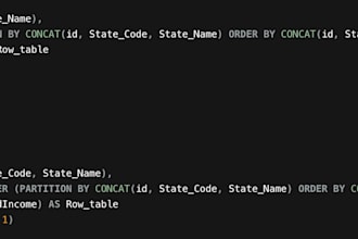 create sql queries, relational databases and reports