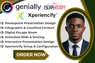 create genially escape room, gamification and xperiencify courses for learning