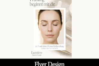 design a bold and printready flyer or poster for your business