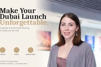 plan your brand launch event in dubai