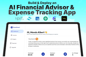 develop ai investment tracking app, ai finance tracker, ai budgeting app