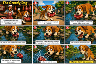 create amazing comic story