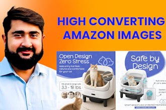 design high converting amazon listing images infographic and a plus content