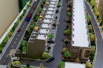 do physical 3d handcrafted architectural model and ship it anywhere worldwide