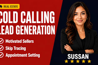 do real estate cold calling and lead generation for motivated sellers