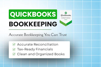 catchup, cleanup, reconcile in quickbooks online bookkeeping