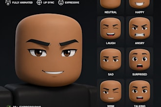 design high quality roblox ugc bundles and dynamic heads