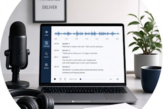 transcribe any audio or video