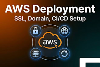 deploy your django or fastapi app to AWS with SSL and ci cd
