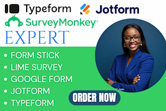 create online survey questionnaire google form, typeform, quiz, surveymonkey