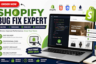 do shopify bug fix responsive issue layout issue custom code