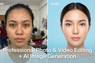 do photo editing, video editing and ai image generation