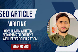 write 100 SEO optimized articles and blog posts