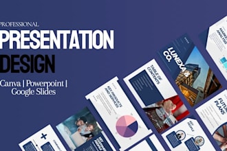 make investor pitch deck and ppt presentation