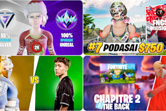 create professional gaming youtube thumbnails