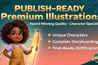 children book illustration and children book illustration