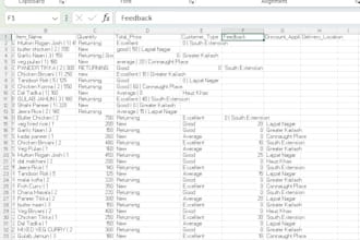 do excel data cleaning entry formating and visualising