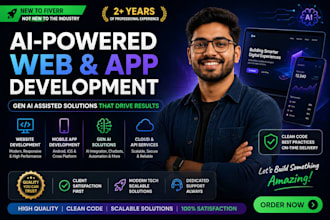 develop ai website, ai chatbot, ai web application, ai software developer