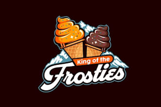 make spectacular super logo for family owned ice cream shop