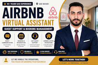 be your airbnb virtual assistant and booking manager