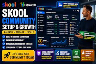 setup skool community skool online course skool online community skool setup