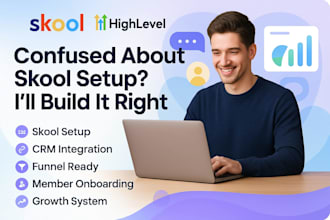 setup skool community skool online course skool online community skool setup