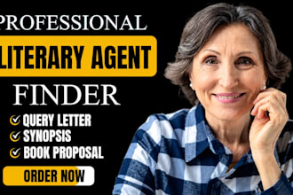 write query letter and book proposal to pitch fiction and nonfiction to agents