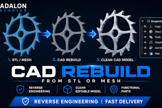 rebuild your stl file into a clean editable cad model