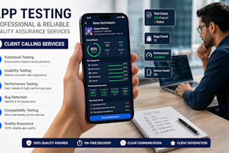 manually test your website and app for bugs and usability