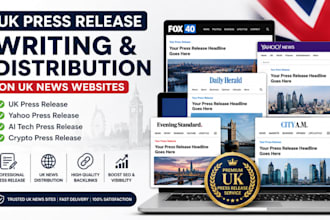 write and distribute UK press release submit press releases to UK news sites