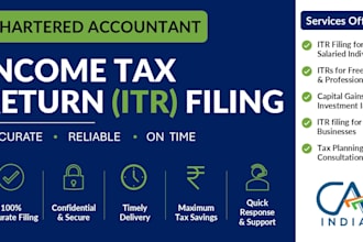 file your indian income tax return professionally