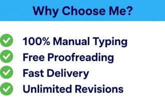 do fast and accurate bangla typing and data entry for you