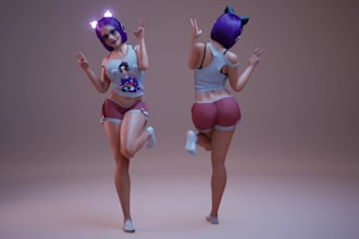 create realistic metahuman and 3d avatars for games and virtual worlds