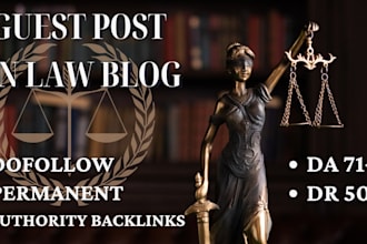 submit a guest post on a quality law blog