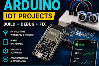build and debug esp32 or arduino iot projects with blynk
