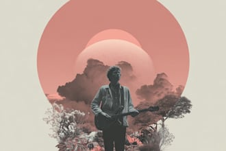 design album cover or single cover artwork