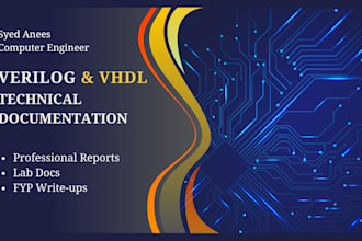 write verilog vhdl and fpga project documentation