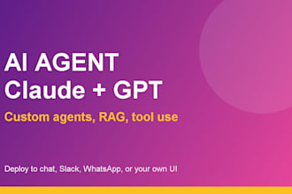 build a custom ai agent with claude or chatgpt for your business