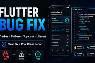 fix flutter bugs, firebase and build errors