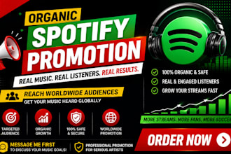 do spotify album promotion, spotify music track promotion