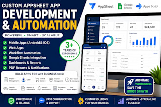 automate your business with apps using appsheet and apps script