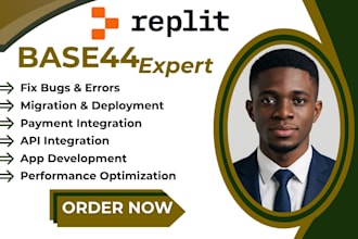 build deploy and fix replit apps and base44 web apps ai integration