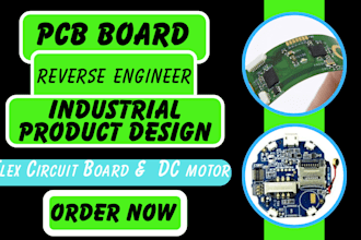 reverse engineer pcb boards and brushless dc motor controller flex circuit board