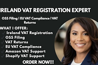 handle ireland vat registration, oss filing and eu vat compliance