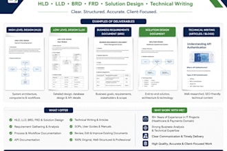 technical documentation like hld,lld,brd